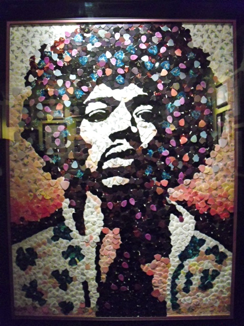 Jimi Hendrix pengetőből